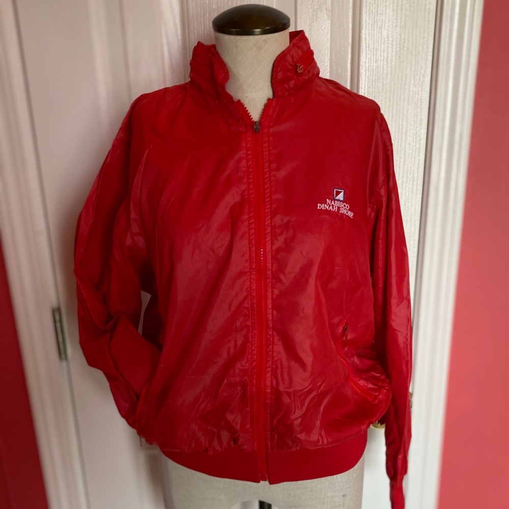 1980s Nabisco Dinah Shore Windbreaker & Visor